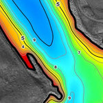 Angler's Edge Mapping AEM Boissevain Reservoir digital map