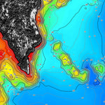 Angler's Edge Mapping AEM Catastrophe Lake digital map
