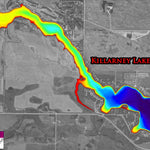 Angler's Edge Mapping AEM Killarney Lake digital map