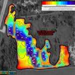 Angler's Edge Mapping AEM Lac du Bonnet Trout Pond digital map