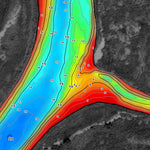 Angler's Edge Mapping AEM Lower Red River: Outlet Channels digital map