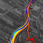 Angler's Edge Mapping AEM Lower Red River: Selkirk Park to Bridge-to-Nowhere digital map