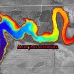 Angler's Edge Mapping AEM Mary Jane Reservoir digital map