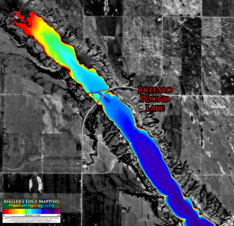 AEM Buffalo Pound Lake, Northwest section Preview 1