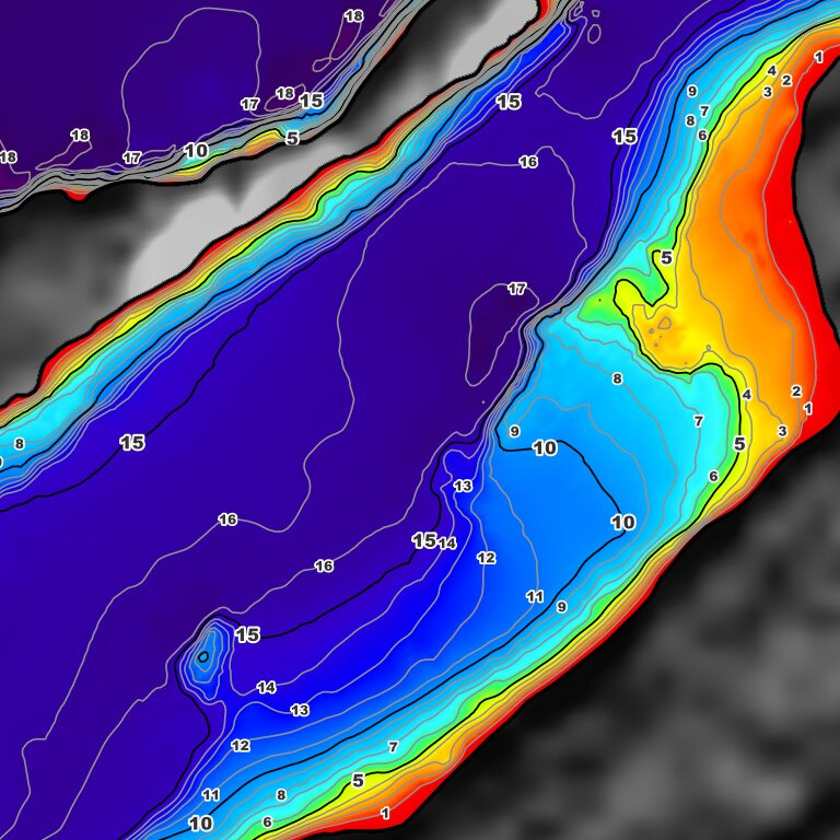 596 Map AEM Greenwater Lake (Hwy 596) Map by Angler's Edge Mapping | Avenza Maps