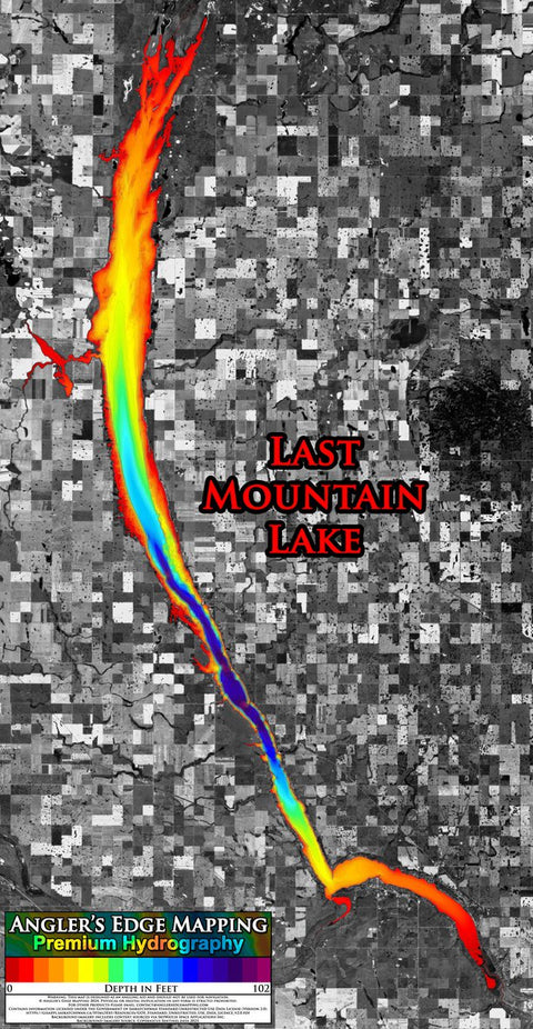 AEM Last Mountain Lake, Mid-level zoom Preview 1