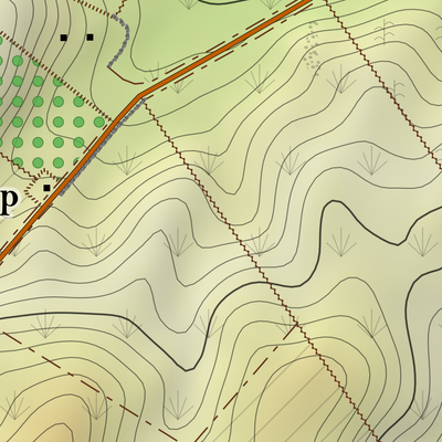Antietam Battlefield Historic Basemap Preview 2