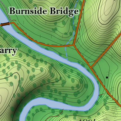 Antietam Battlefield Historic Basemap Preview 3