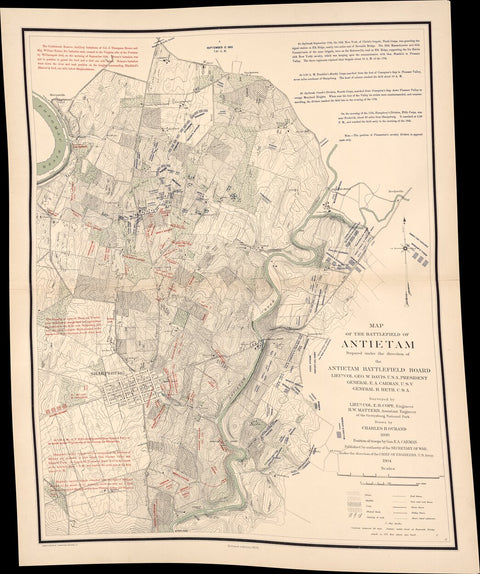 Carman-Cope Antietam Atlas Map 04 – 7:20am Preview 1