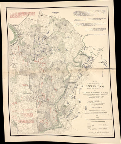Carman-Cope Antietam Atlas Map 05 – 7:30am Preview 1