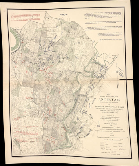 Carman-Cope Antietam Atlas Map 05 – 7:30am Preview 1
