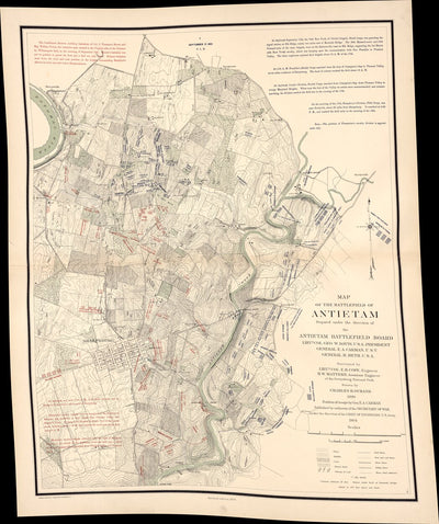 Carman-Cope Antietam Atlas Map 06 – 8:00am Preview 1