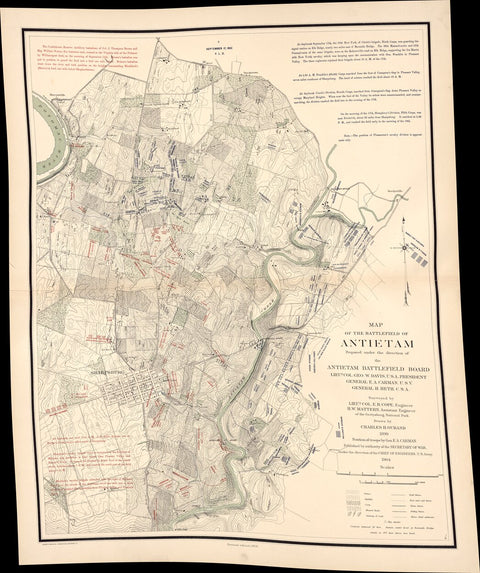Carman-Cope Antietam Atlas Map 06 – 8:00am Preview 1