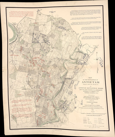 Carman-Cope Antietam Atlas Map 01 - Daybreak Preview 1