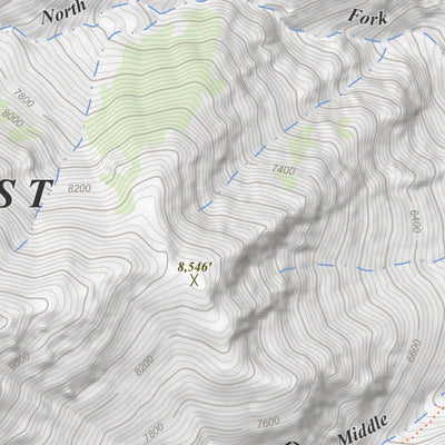 Coyote Flat, California 7.5 Minute Topographic Map Preview 3