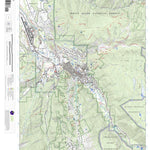 Apogee Mapping, Inc. Aspen, Colorado 7.5 Minute Topographic Map digital map