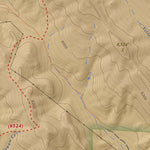 Apogee Mapping, Inc. Baldy Mountain, Colorado 7.5 Minute Topographic Map - Color Hillshade digital map