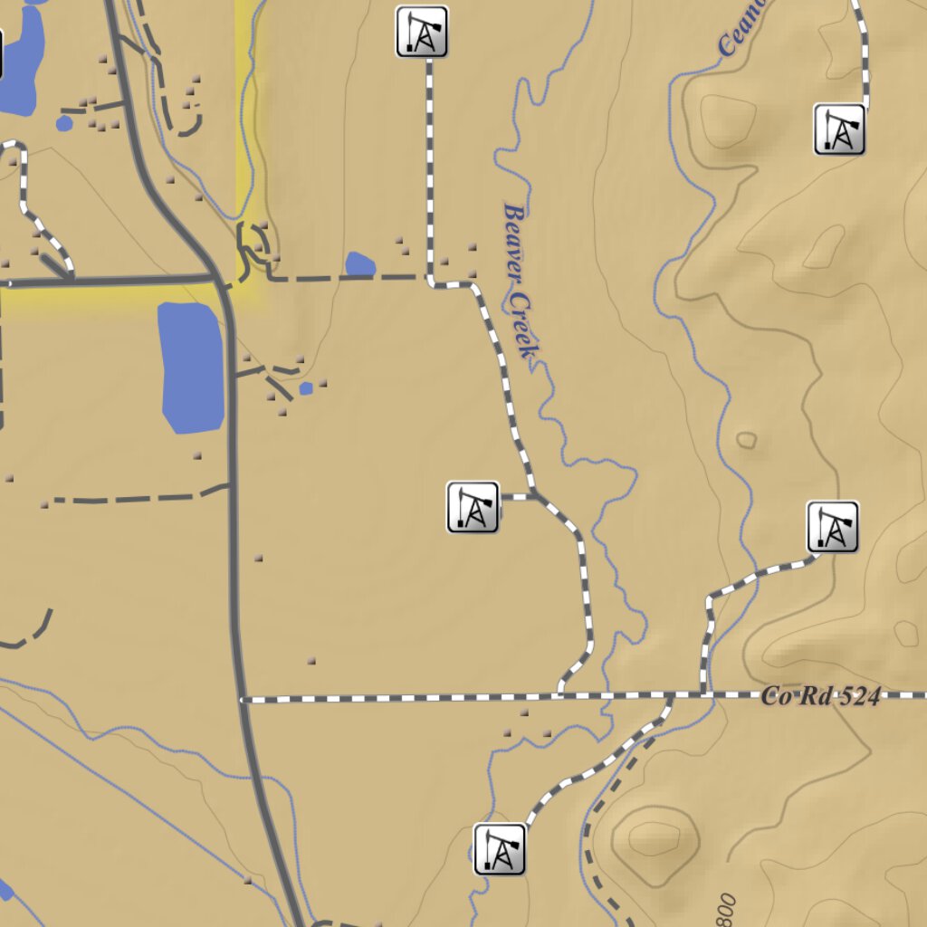Bayfield, Colorado 7.5 Minute Topographic Map - Color Hillshade by