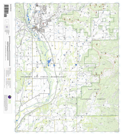 Bayfield, Colorado 7.5 Minute Topographic Map Preview 1