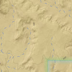 Bluff NW, Utah 7.5 Minute Topographic Map - Color Hillshade Preview 2