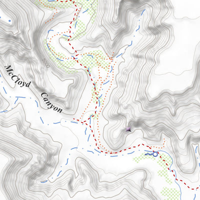 Bluff NW, Utah 7.5 Minute Topographic Map Preview 3