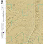 Bluff SW, Utah 7.5 Minute Topographic Map - Color Hillshade Preview 1