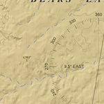 Bluff SW, Utah 7.5 Minute Topographic Map - Color Hillshade Preview 2