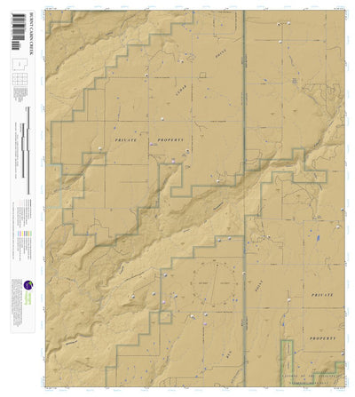 Apogee Mapping, Inc. Burnt Cabin Creek, Utah 7.5 Minute Topographic Map - Color Hillshade digital map