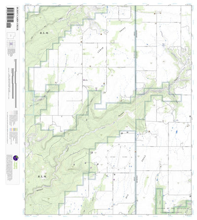 Apogee Mapping, Inc. Burnt Cabin Creek, Utah 7.5 Minute Topographic Map digital map