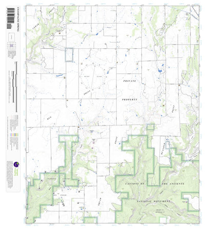 Apogee Mapping, Inc. Champagne Spring, Colorado 7.5 Minute Topographic Map digital map