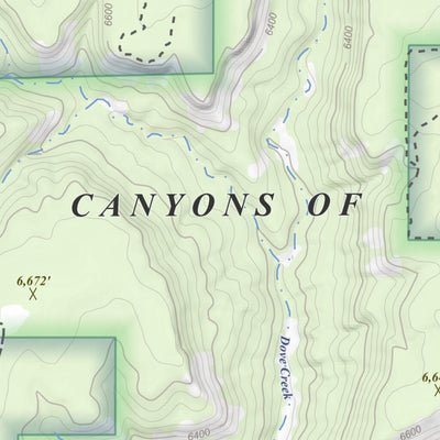 Apogee Mapping, Inc. Champagne Spring, Colorado 7.5 Minute Topographic Map digital map
