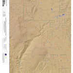 Apogee Mapping, Inc. Chris Mountain, Colorado 7.5 Minute Topographic Map - Color Hillshade digital map