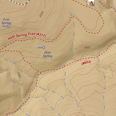Apogee Mapping, Inc. Chris Mountain, Colorado 7.5 Minute Topographic Map - Color Hillshade digital map