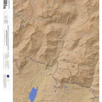 Cimarrona Peak, Colorado 7.5 Minute Topographic Map - Color Hillshade Preview 1