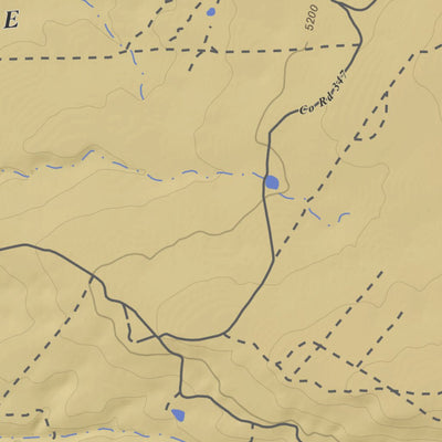 Apogee Mapping, Inc. Cisco SW, Utah 7.5 Minute Topographic Map - Color Hillshade digital map