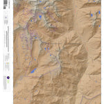 Apogee Mapping, Inc. Columbine Pass, Colorado 7.5 Minute Topographic Map - Color Hillshade digital map