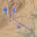 Apogee Mapping, Inc. Columbine Pass, Colorado 7.5 Minute Topographic Map - Color Hillshade digital map