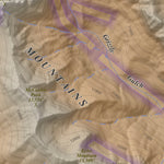 Apogee Mapping, Inc. Columbine Pass, Colorado 7.5 Minute Topographic Map - Color Hillshade digital map