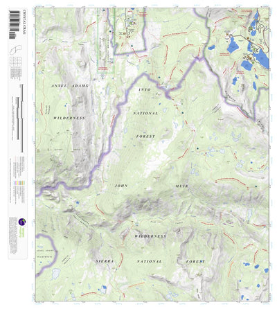 Apogee Mapping, Inc. Crystal Crag, California 7.5 Minute Topographic Map digital map