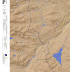 Apogee Mapping, Inc. Dickinson Park, Wyoming 7.5 Minute Topographic Map - Color Hillshade digital map