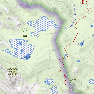 Apogee Mapping, Inc. Dickinson Park, Wyoming 7.5 Minute Topographic Map digital map