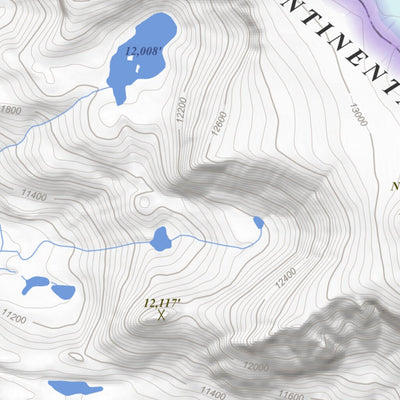 Apogee Mapping, Inc. Downs Mountain, Wyoming 7.5 Minute Topographic Map digital map