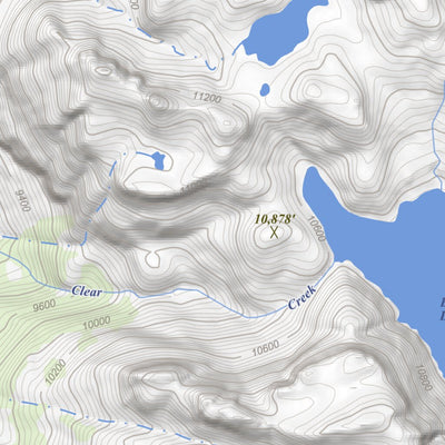 Apogee Mapping, Inc. Downs Mountain, Wyoming 7.5 Minute Topographic Map digital map