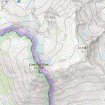 Apogee Mapping, Inc. Dunderberg Peak, California 7.5 Minute Topographic Map digital map