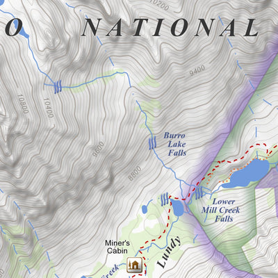 Apogee Mapping, Inc. Dunderberg Peak, California 7.5 Minute Topographic Map digital map