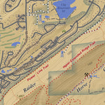 Durango East, Colorado 7.5 Minute Topographic Map - Color Hillshade Preview 3