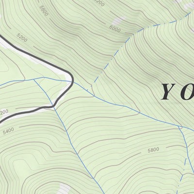 Apogee Mapping, Inc. El Capitan, California 7.5 Minute Topographic Map digital map