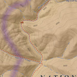 Apogee Mapping, Inc. Elk Creek, Colorado 7.5 Minute Topographic Map - Color Hillshade digital map