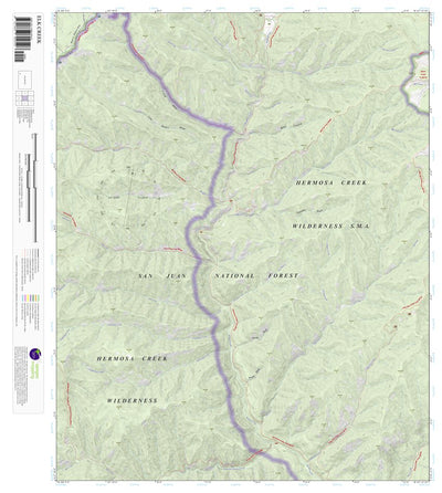 Apogee Mapping, Inc. Elk Creek, Colorado 7.5 Minute Topographic Map digital map