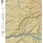 Apogee Mapping, Inc. Fishtail Mesa, Arizona 7.5 Minute Topographic Map - Color Hillshade digital map